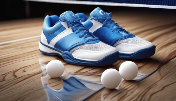 Confort et légèreté des chaussures Asics pour le ping pong