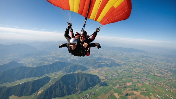 Différence parapente parachute : choisissez votre aventure aérienne
